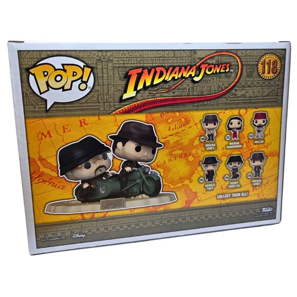 Funko POP! Super Deluxe Indiana Jones & Henry Jones Sr. Amazon Exclusive - Picture 2 of 3